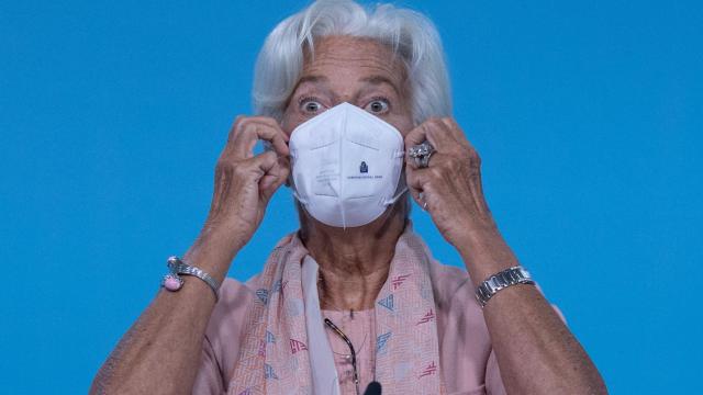 La presidenta del BCE, Christine Lagarde.