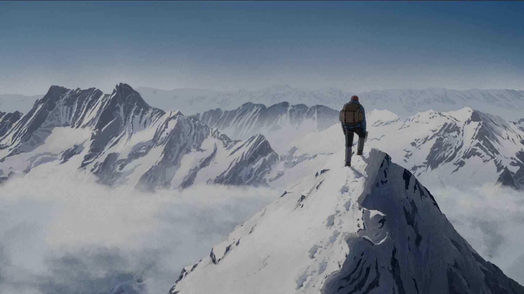 'La cumbre de los Dioses', la película francesa de animación y aventura en la nieve que llega el 30 de noviembre a Netflix.