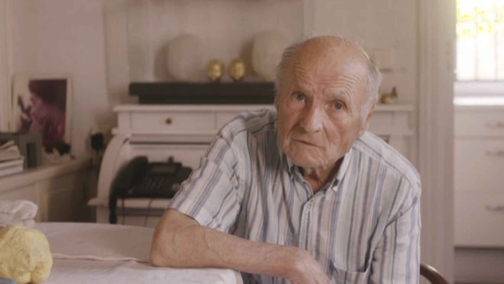 El pintor manchego Antonio López en la serie documental 'Creadores'.