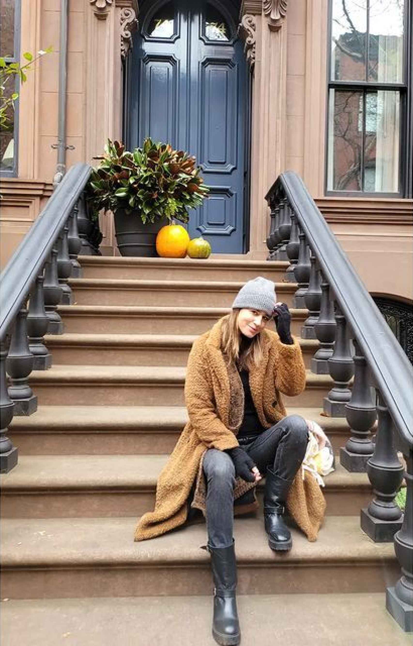 Isabel Jiménez está visitando los rincones más famosos de Nueva York.