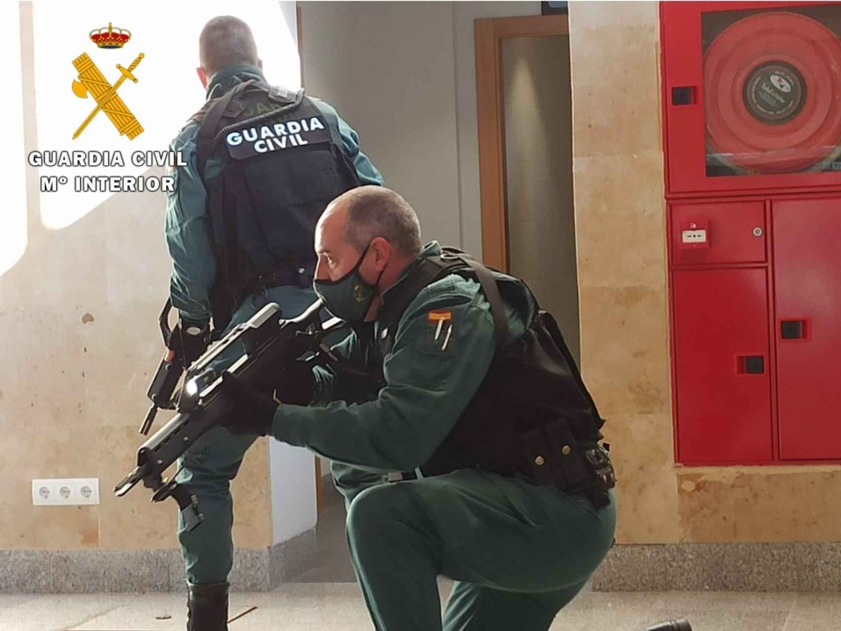 Simulacro de atentado terrorista en el Aeropuerto de Matacán