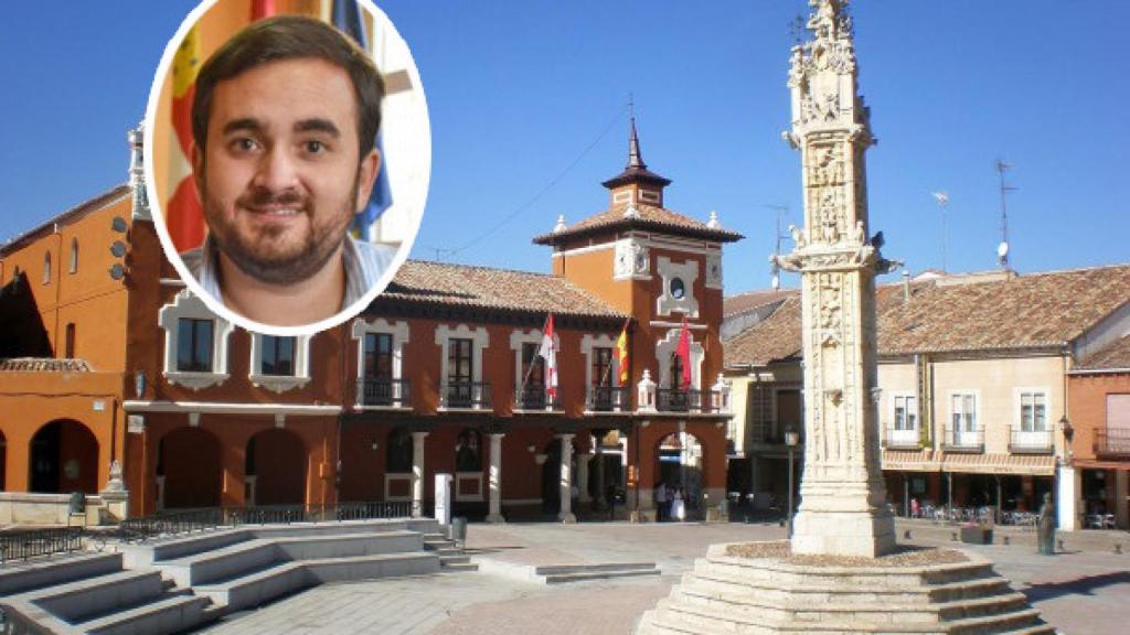 Villalón de Campos y su alcalde, José Ángel Alonso