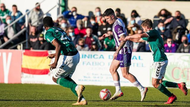 Imagen del partido. Fotografía: Real Valladolid