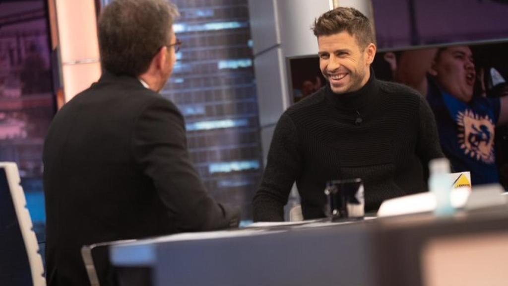 Gerard Piqué, durante la entrevista de Pablo Motos en El Hormiguero