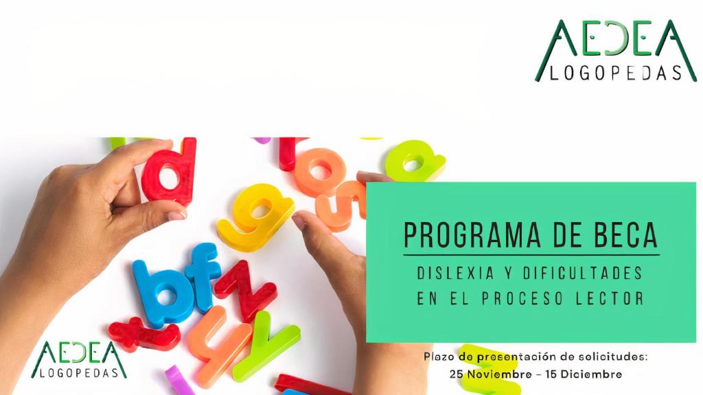 El centro coruñés ‘Aedea Logopedas’ lanza una nueva convocatoria de su Programa de beca