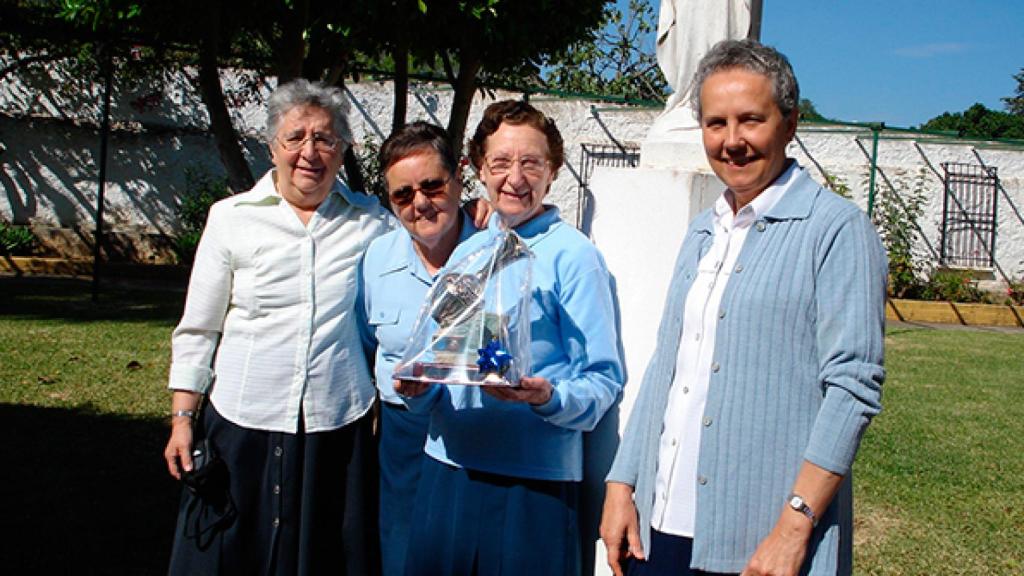 Las hermanas que formaban el equipo de la casa de acogida.