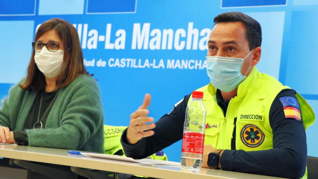 Presentación del nuevo director de la Gerencia de Urgencias, Emergencias y Transporte Sanitario. Foto: JCCM