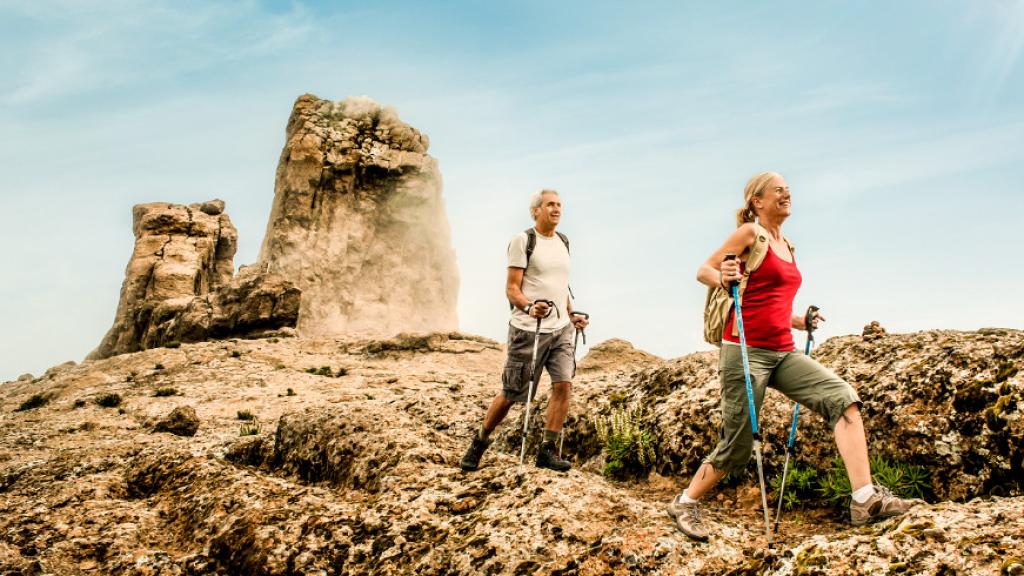 El turista silver puede encontrar en las Islas Canarias experiencias en contacto con la naturaleza.