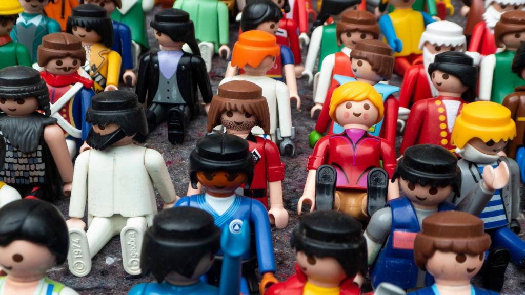 Muñecos de Playmobil.