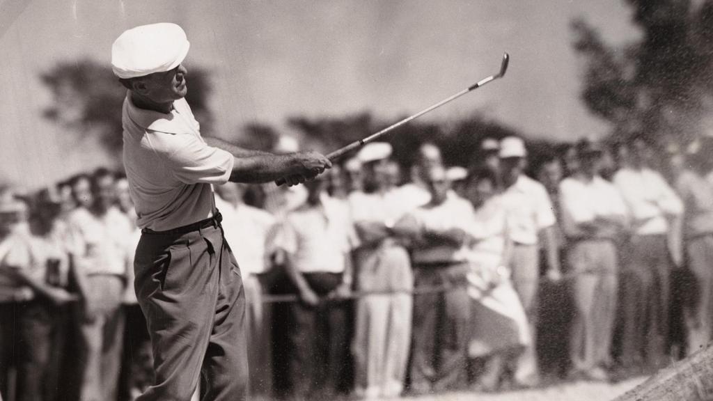 Ben Hogan durante el US Open