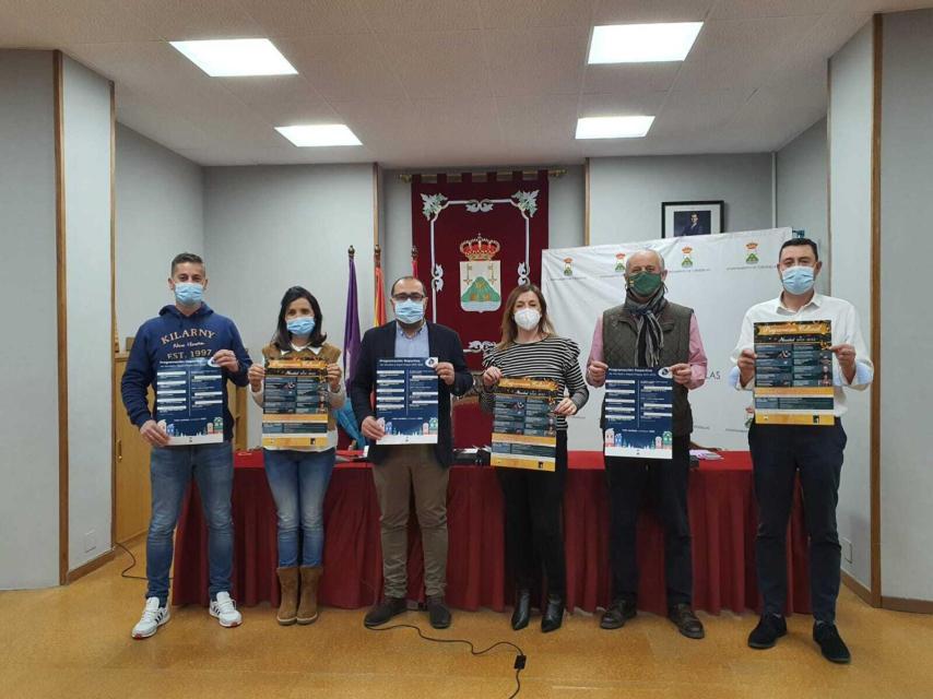 Imagen de la presentación del programa navideño en Tordesillas