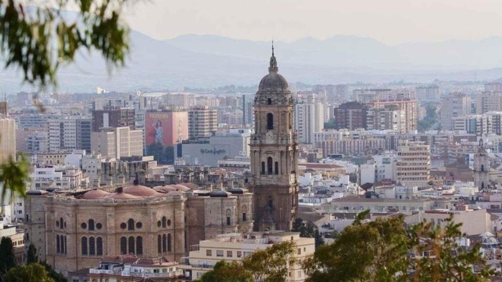 Vistas de la ciudad de Málaga.