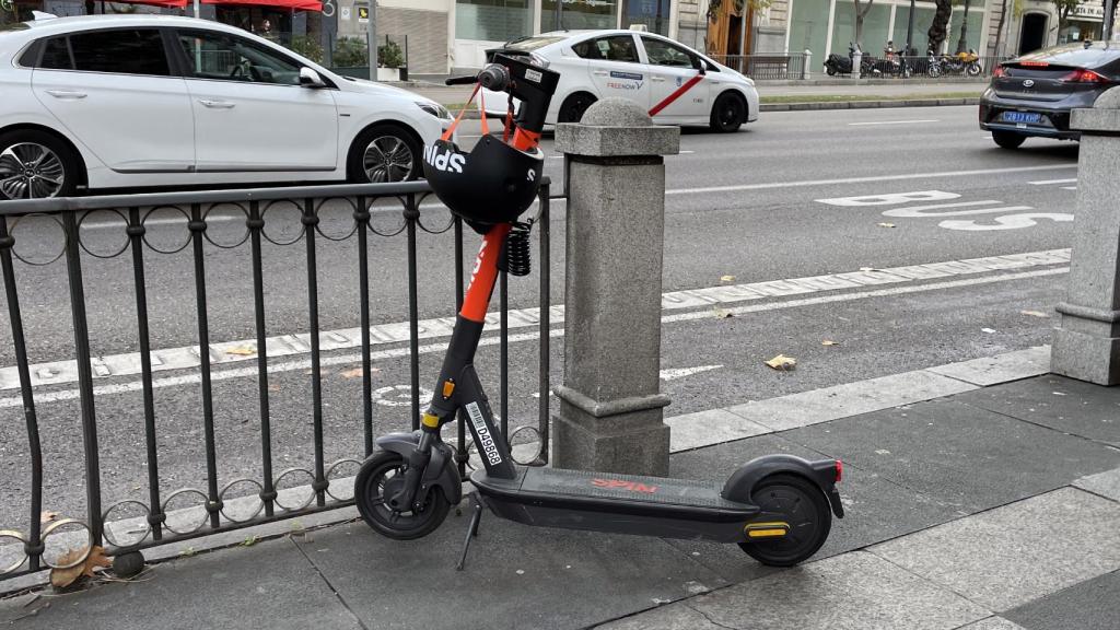 El patinete eléctrico de Spin.