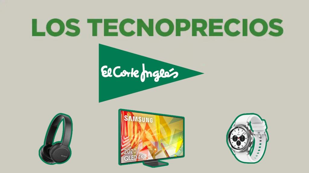 Tecnoprecios de El Corte Inglés.