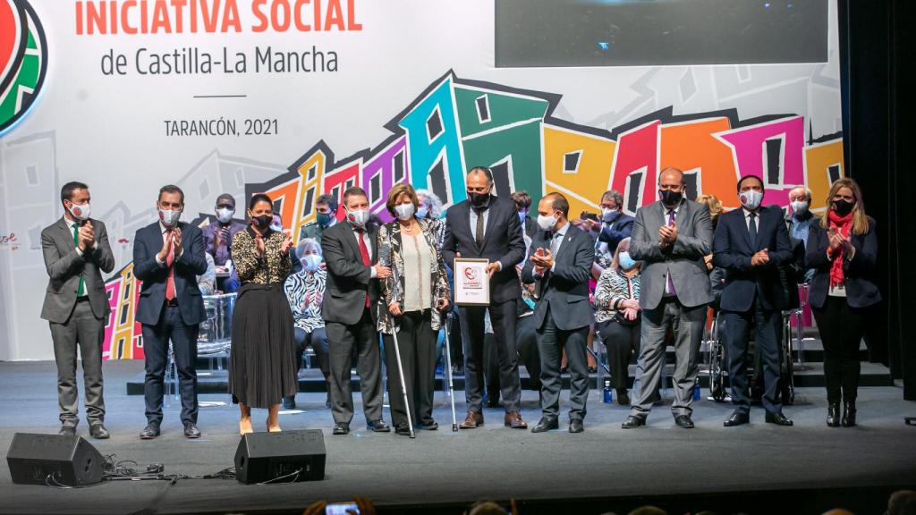 Un momento de la entrega de los Premios a la Iniciativa Social en Castilla-La Mancha