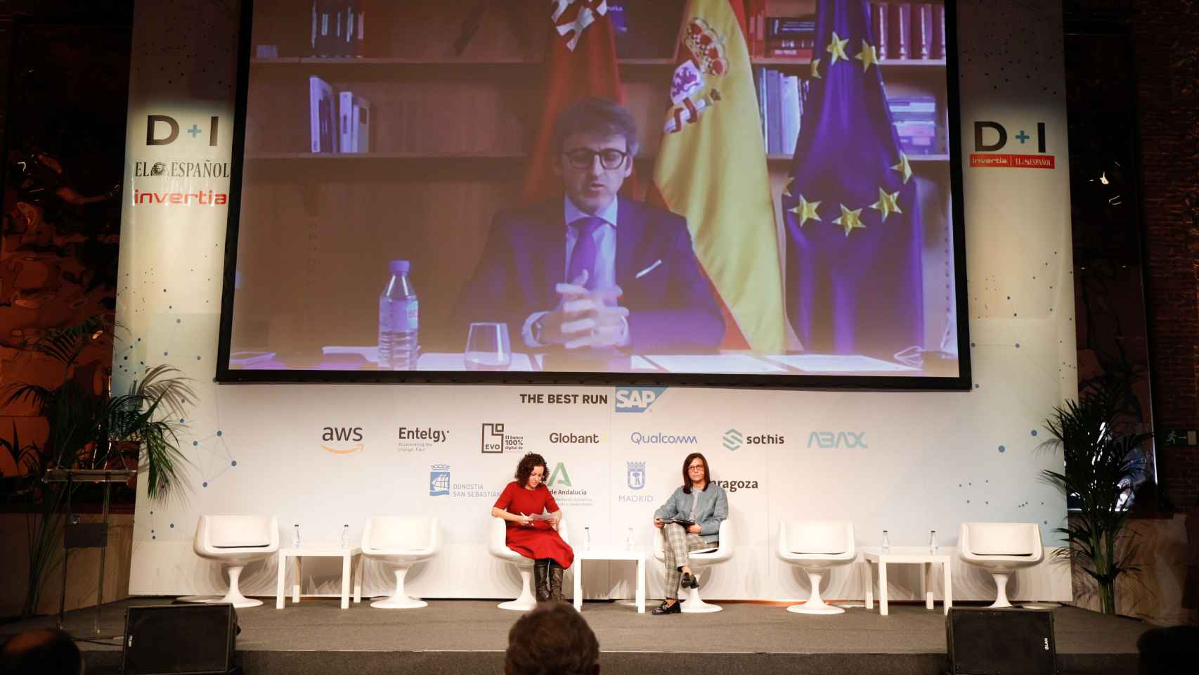 Luis Alberto Marín, consejero de Administración Digital de Murcia, durante su intervención en la jornada 'Mapa de la Digitalización', organizada por D+I.