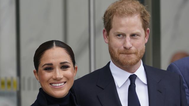 El príncipe Harry y Meghan Markle en Nueva York.