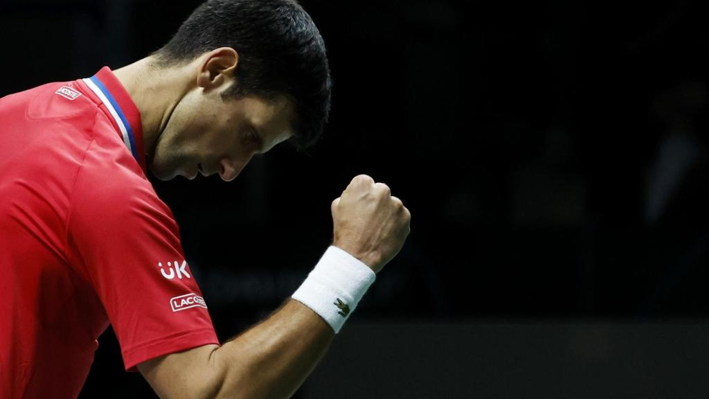 Novak Djokovic, en la Copa Davis