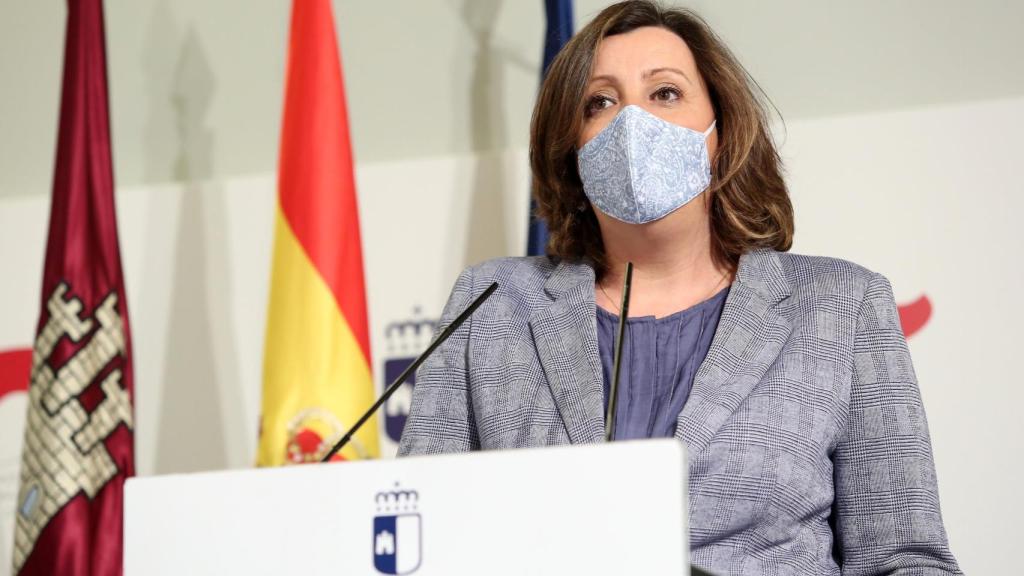 Patricia Franco, consejera de Economía, interviene en el Consejo de Empleo, Política Social, Sanidad y Consumidores de la UE.