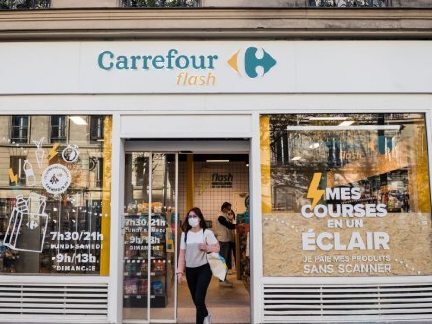 Asi funciona Carrefour Flash la tienda sin cajeros y con sensores que sigue los pasos de Amazon Go