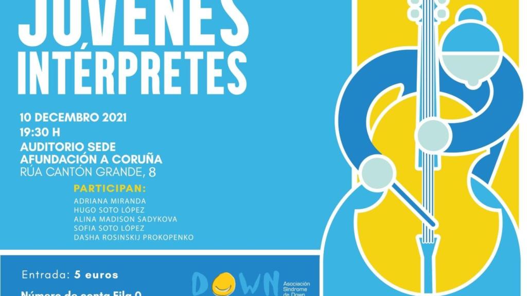 La Agrupación Musical de Jóvenes Intérpretes ofrecerá un concierto en favor de Down Coruña