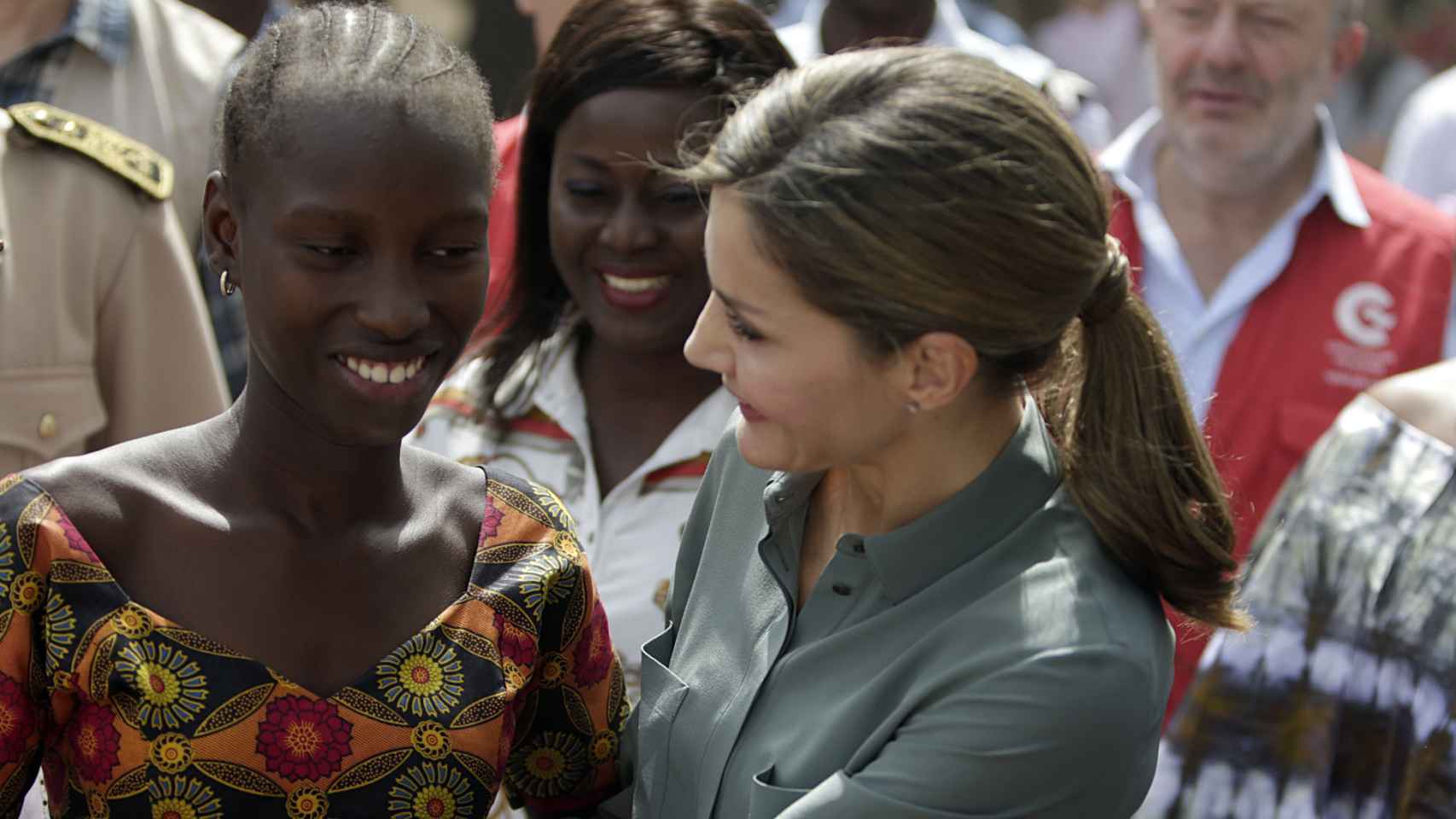 La reina Letizia en Senegal en diciembre de 2017.
