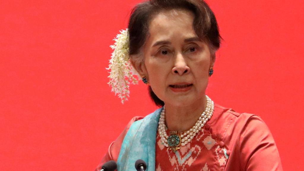 Aung San Suu Kyi.