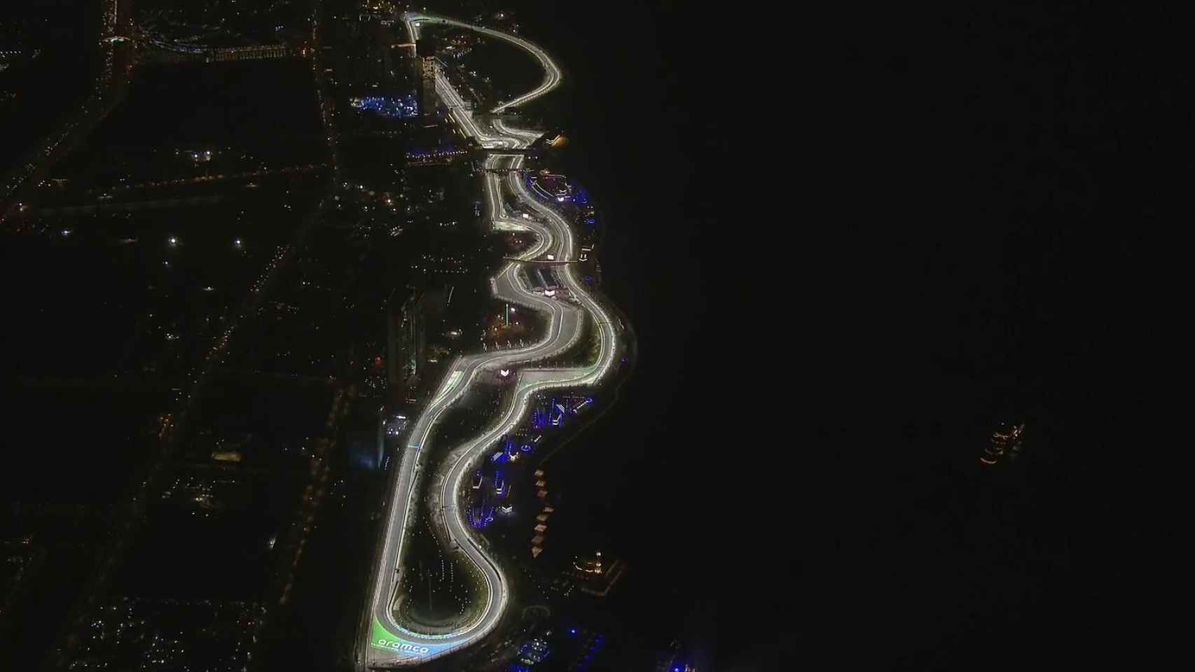 El circuito urbano de Fórmula 1 de Jeddah, en Arabia Saudí