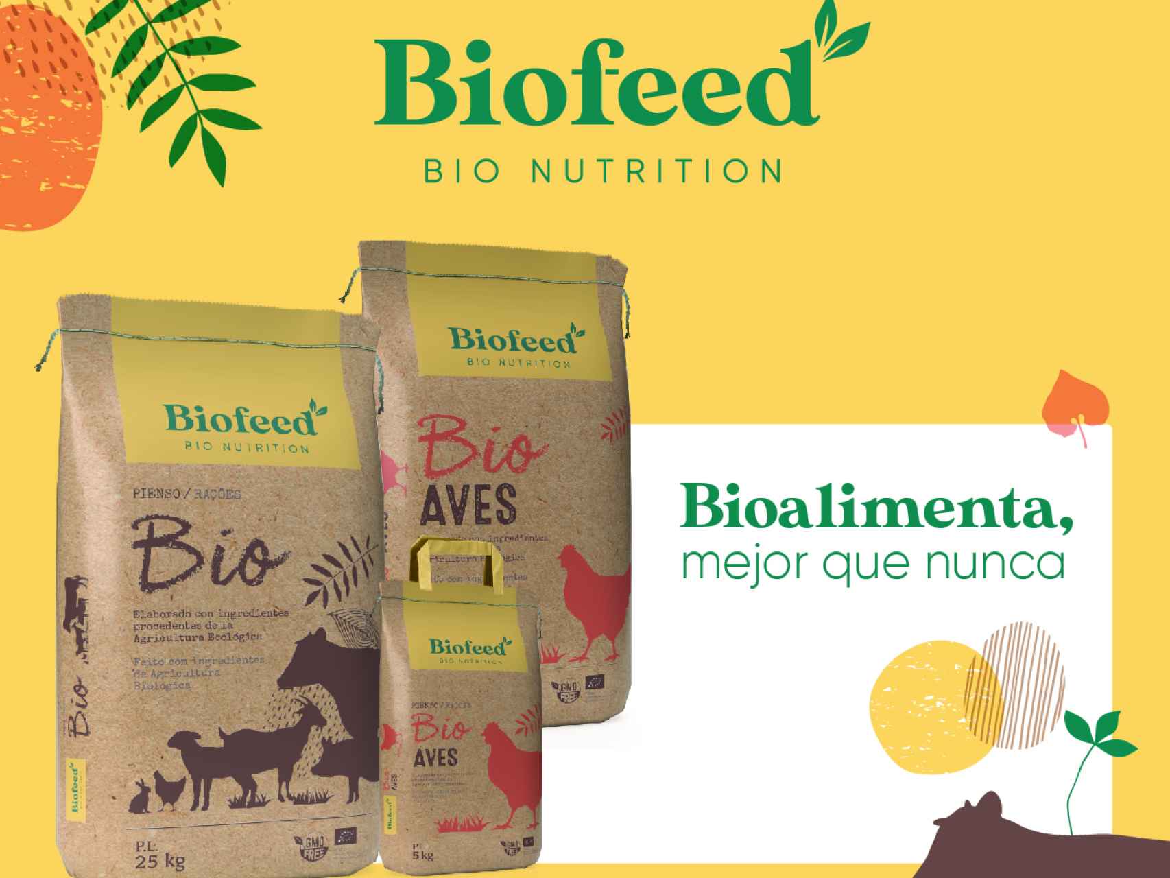 Nace Biofeed, la nueva marca de piensos ecológicos de Nanta