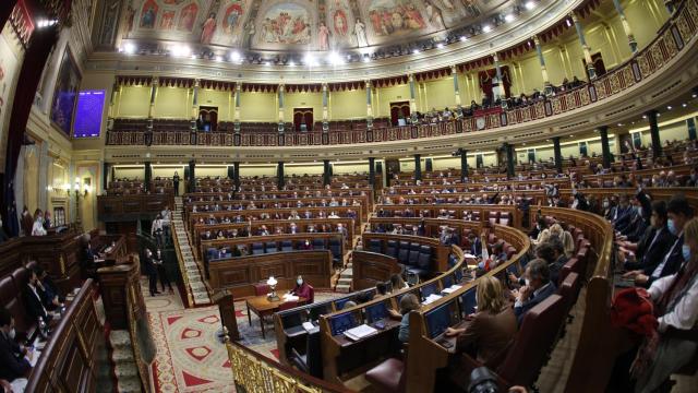 Pleno en el Congreso de los Diputados.