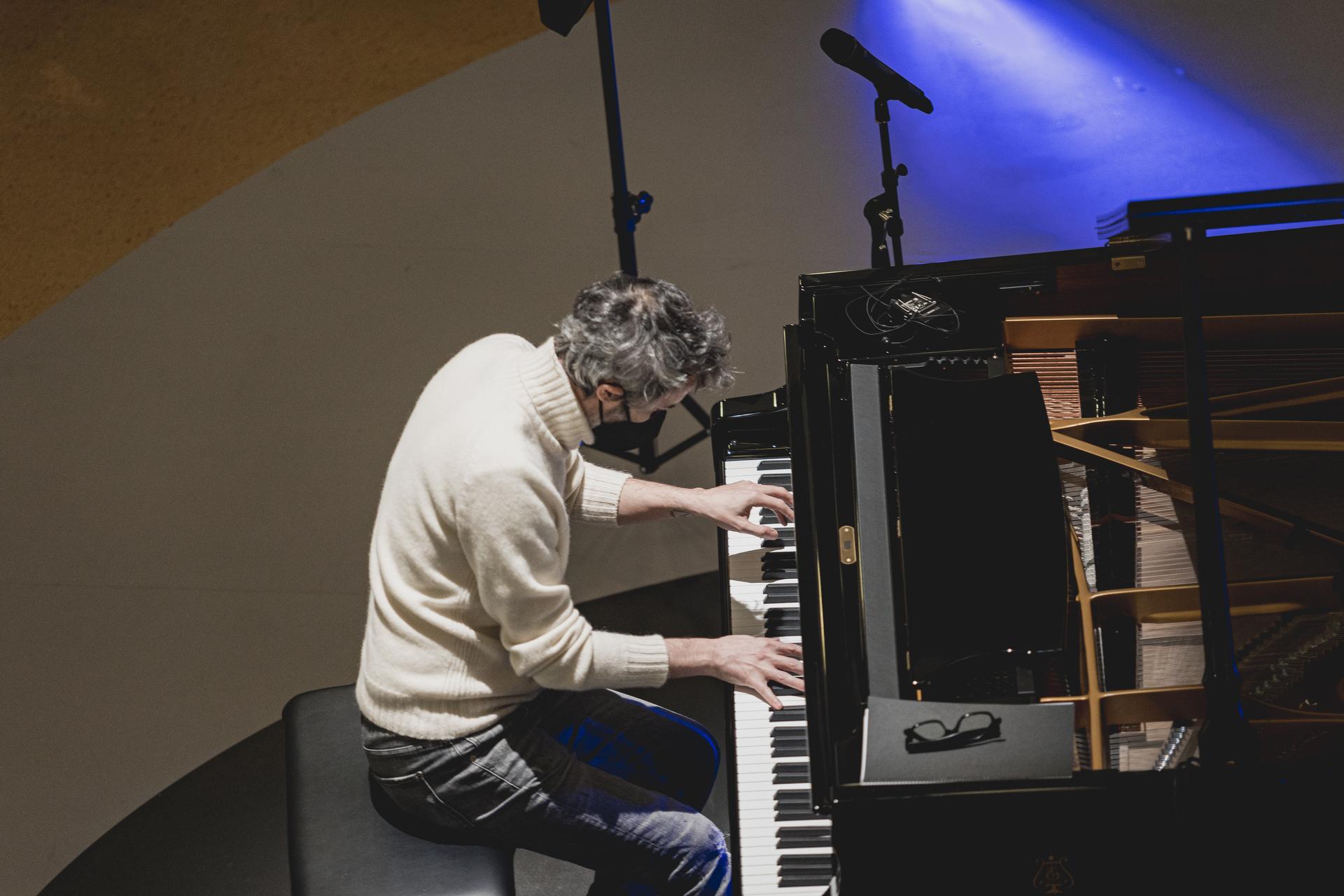 James Rhodes tocando esta semana en A Coruña