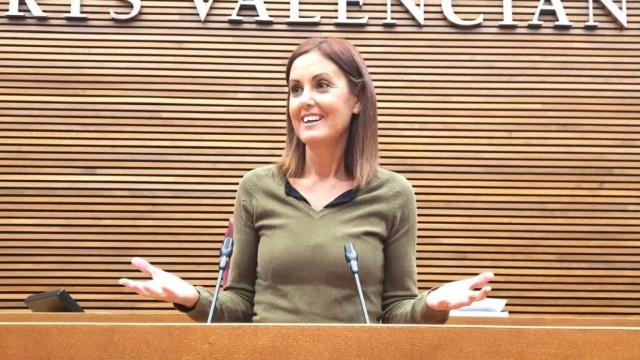 La portavoz de Medio Ambiente del Grupo Popular en Les Corts, Elisa Díaz.