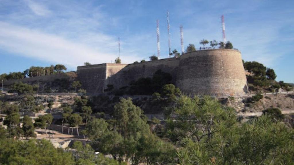 Castillo de San Fernando en Alicante.