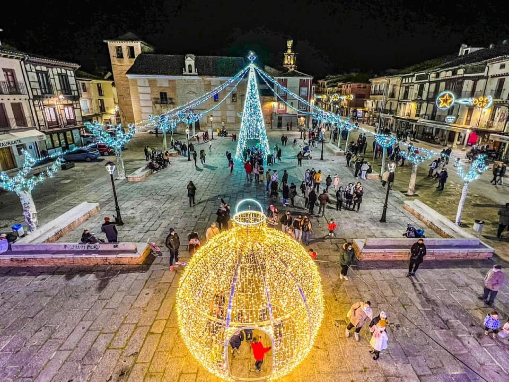 Luces de Navidad en Toro Foto: Toro Mágico