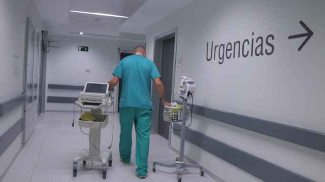 Un pasillo de Urgencias en un hospital español.