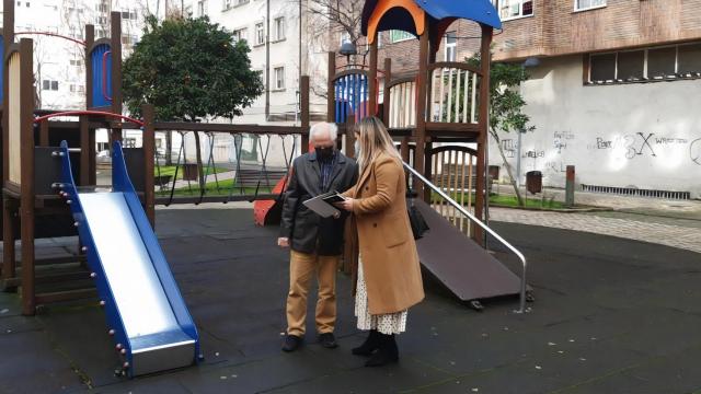 Ferrol renovará por completo el parque infantil de la plaza Toxos e Flores