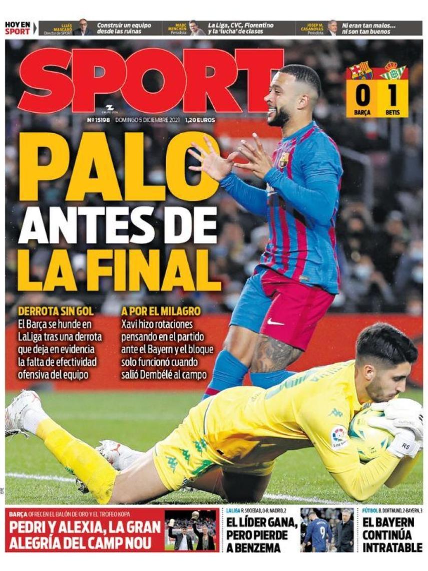 Portada SPORT