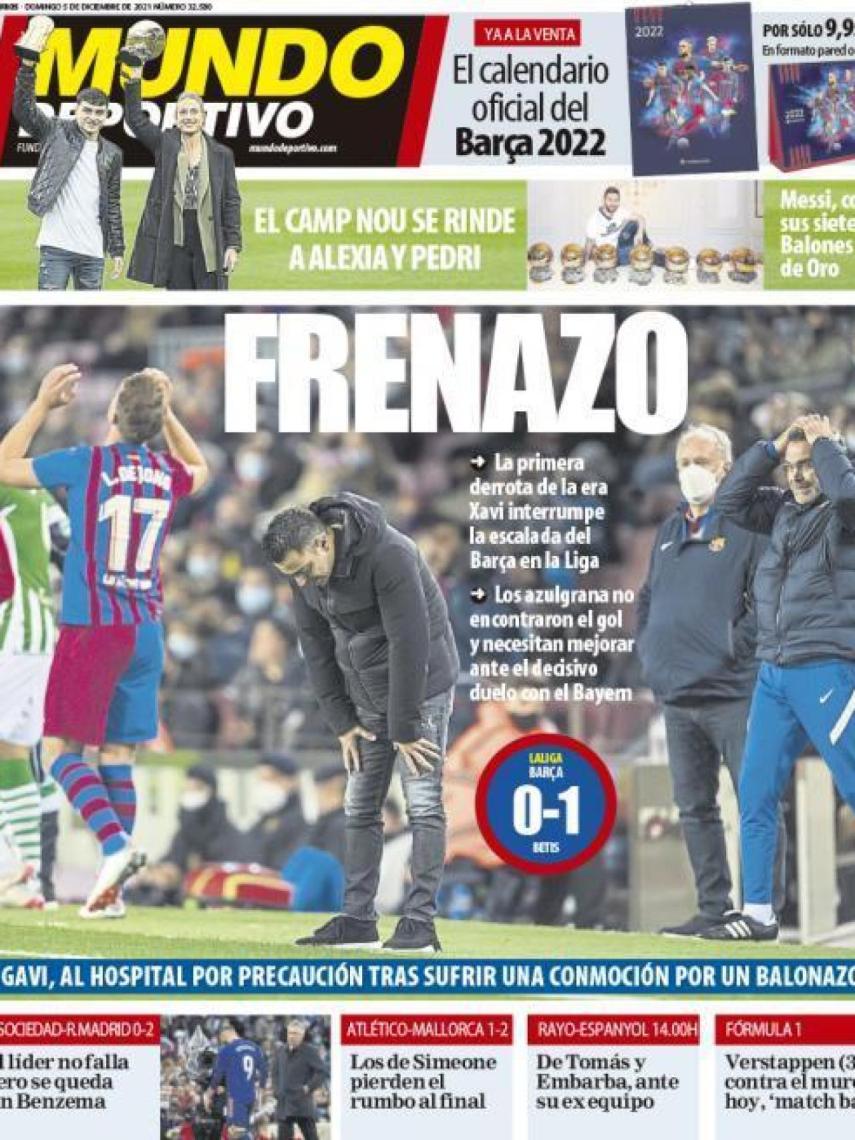 Portada Mundo Deportivo