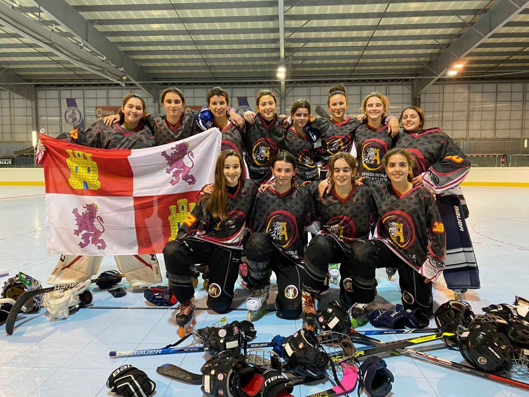Selección infantil femenina de Castilla y León de Hockey Línea