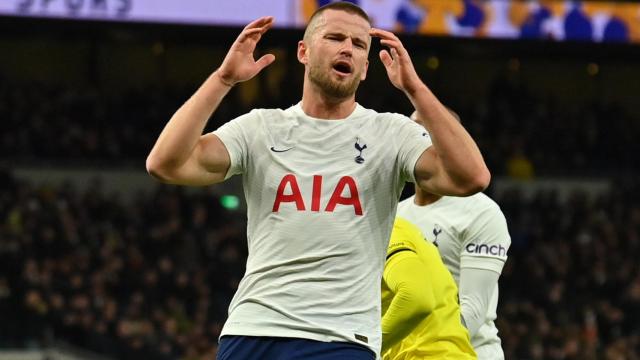 Eric Dier durante un partido del Tottenham