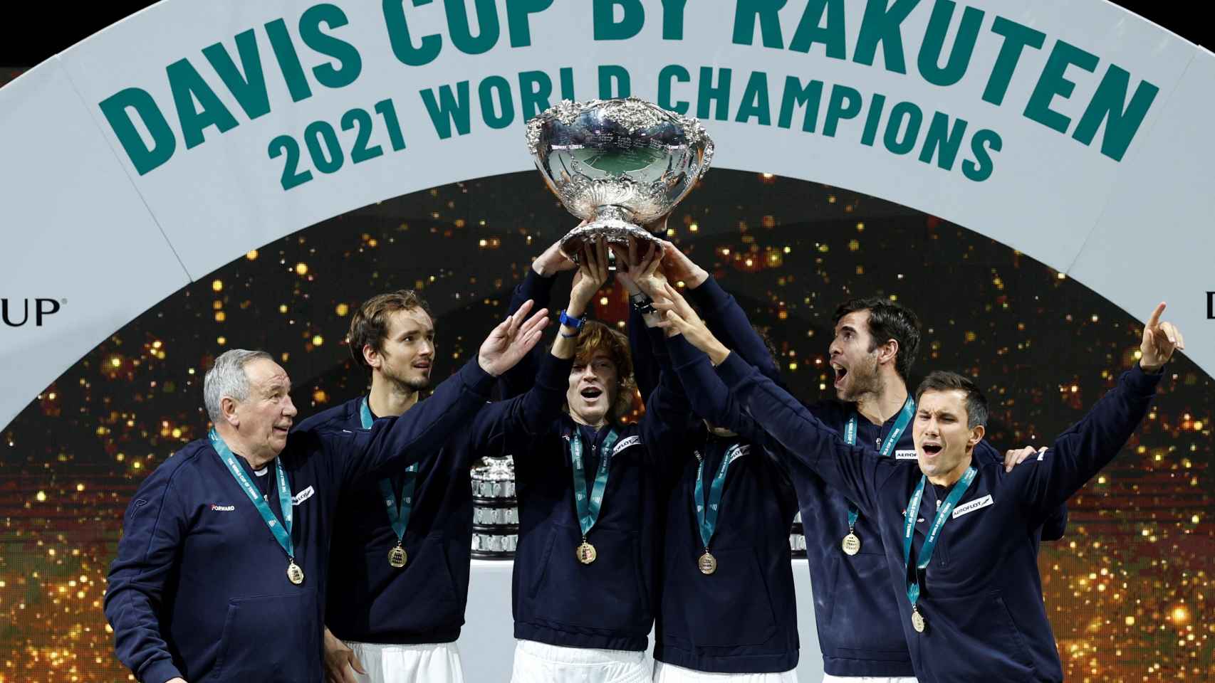 Rusia celebra la Copa Davis 2021 en Madrid