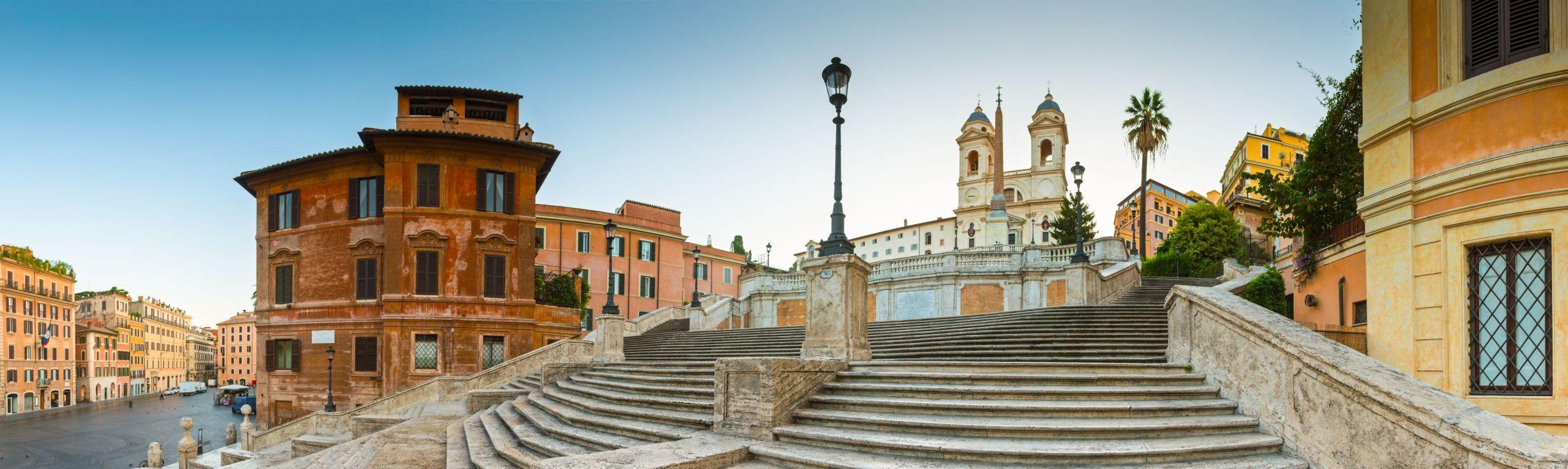 Escalinata de la Piazza di Spagna (Fuente: Shutterstock)