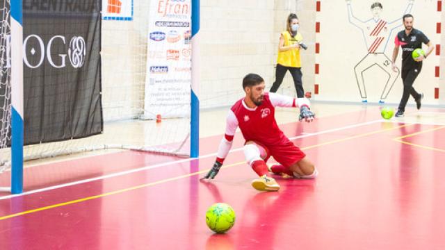 Deivd, ex portero del Manzanares Fútbol Sala