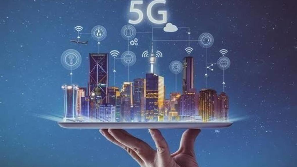 Imagen sobre las posibilidades de conexión que ofrece la nueva tecnología móvil 5G.