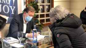 Firma de libros de Mariano Rajoy en El Corte Inglés de Vigo