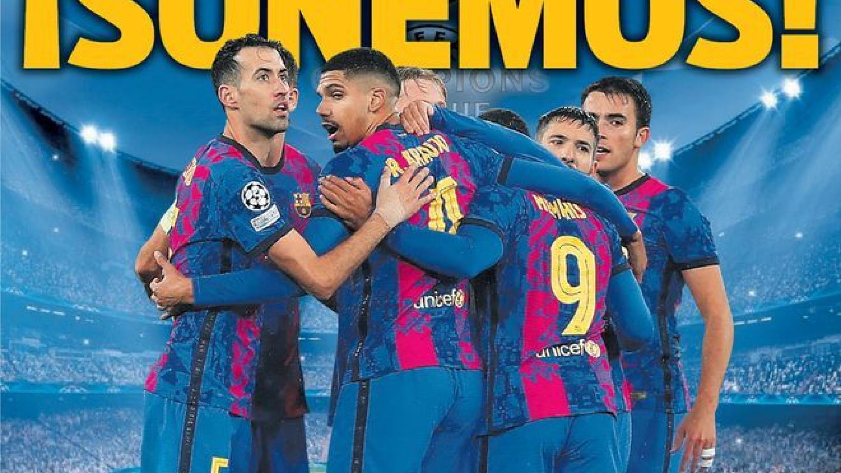 La portada del diario SPORT (08/12/2021)