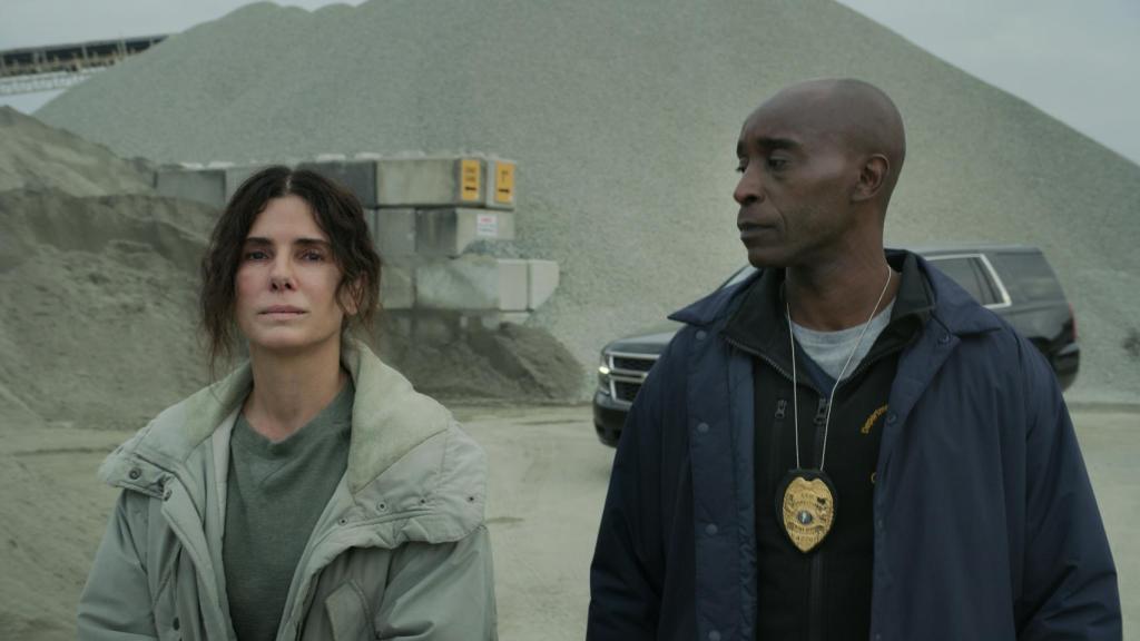 En la imagen, Sandra Bullock y Rob Morgan.