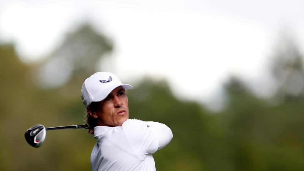 Thorbjorn Olesen, durante el BMW PGA Championship.