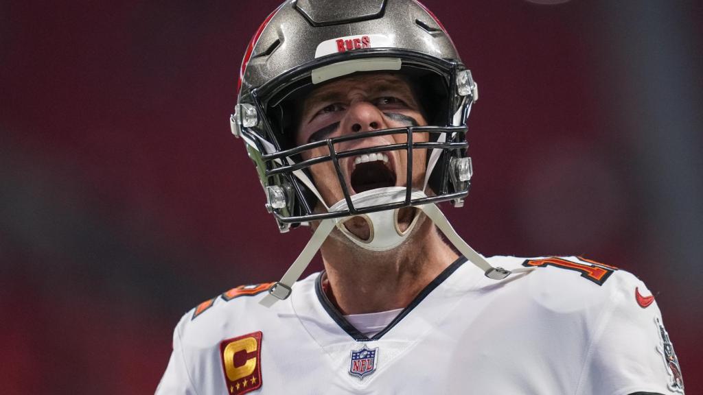 Tom Brady, en un partido de Tampa Bay Buccaneers de la temporada 2021/2022