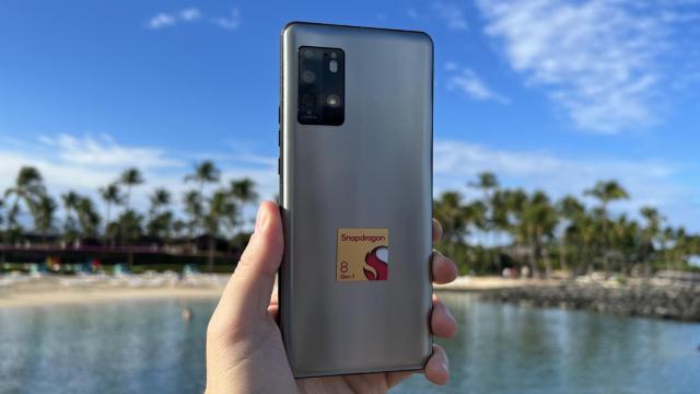 Móvil con el Snapdragon 8 Gen 1